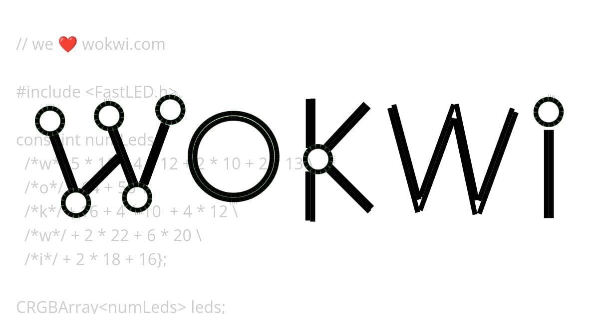 Wokwi_logo_614_LEDs_CRGBSet.ino simulation