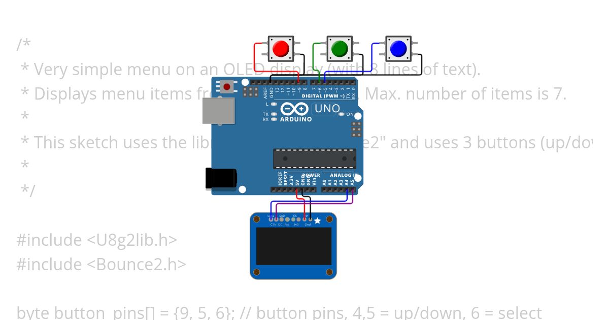 OLED_featherwing.ino simulation