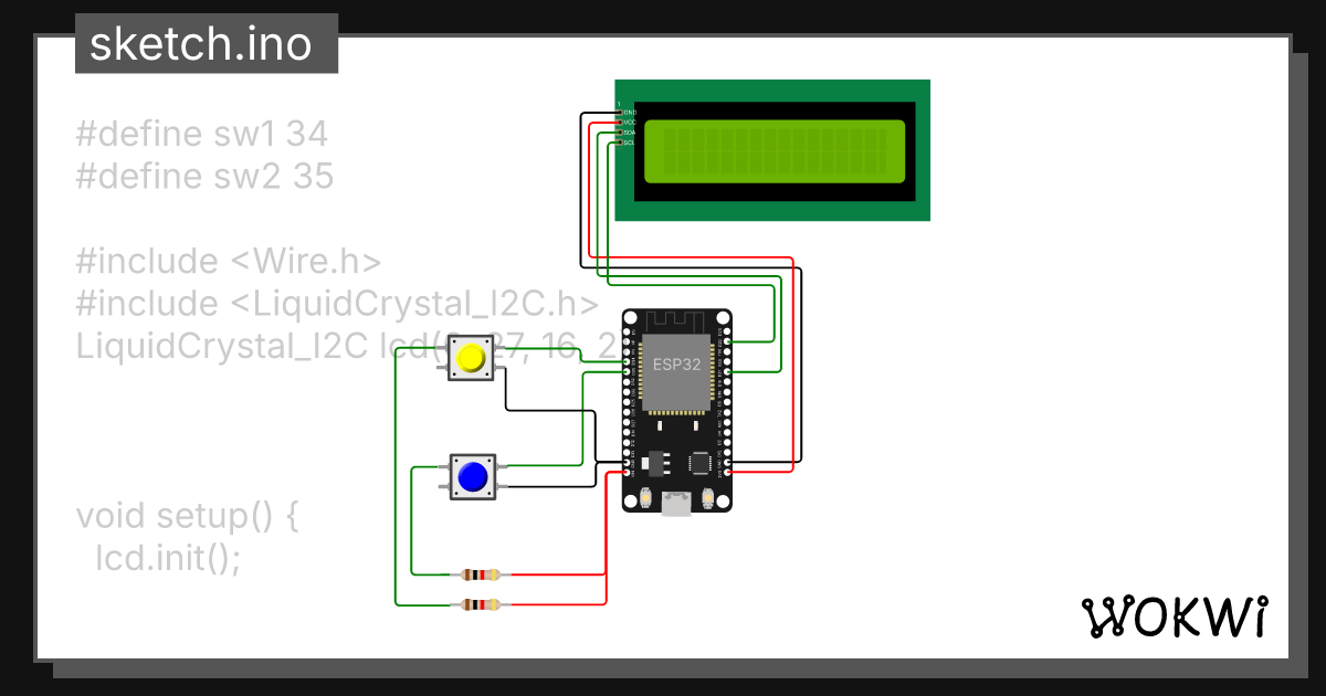 Wokwi - Online ESP32, STM32, Arduino Simulator