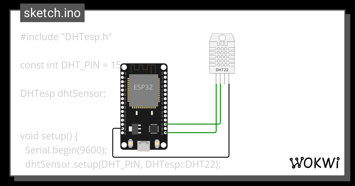 Dht22 Wokwi Arduino And Esp32 Simulator 1307