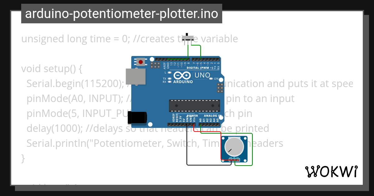 arduino-potentiometer-plotter.ino - Wokwi Arduino and ESP32 Simulator