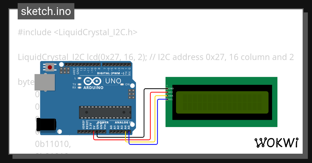 i2c - Wokwi ESP32, STM32, Arduino Simulator image.