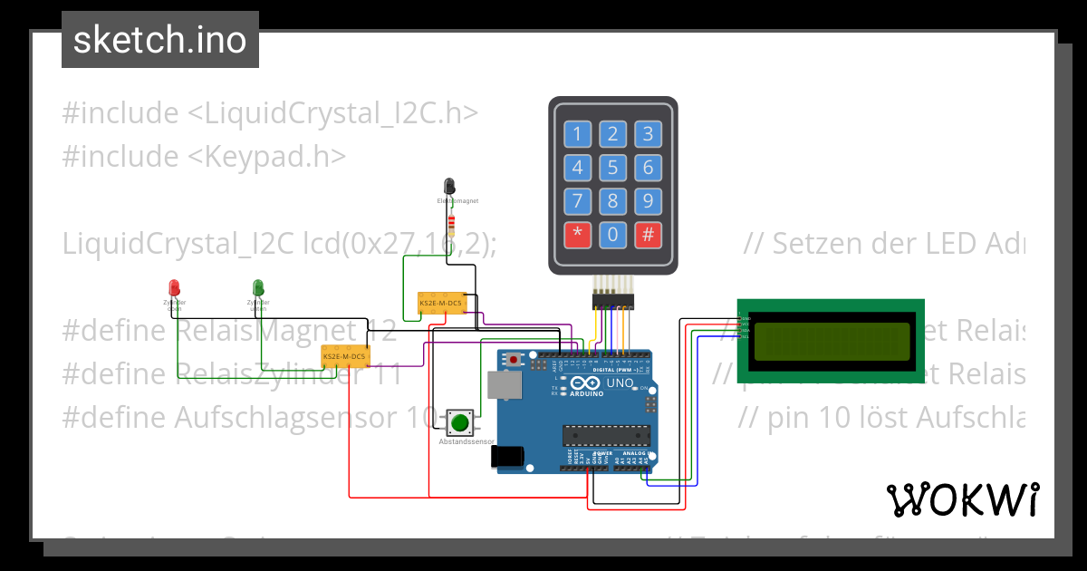 Keypad And Lcd Wokwi Arduino And Esp Simulator Vrogue