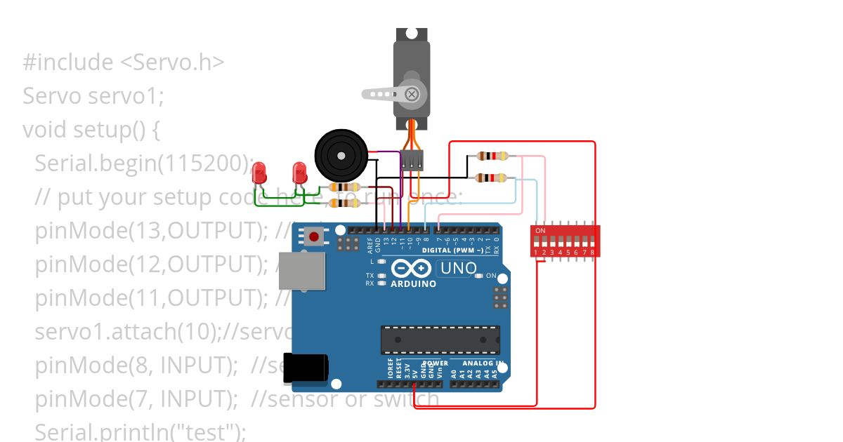 sketch.ino simulation