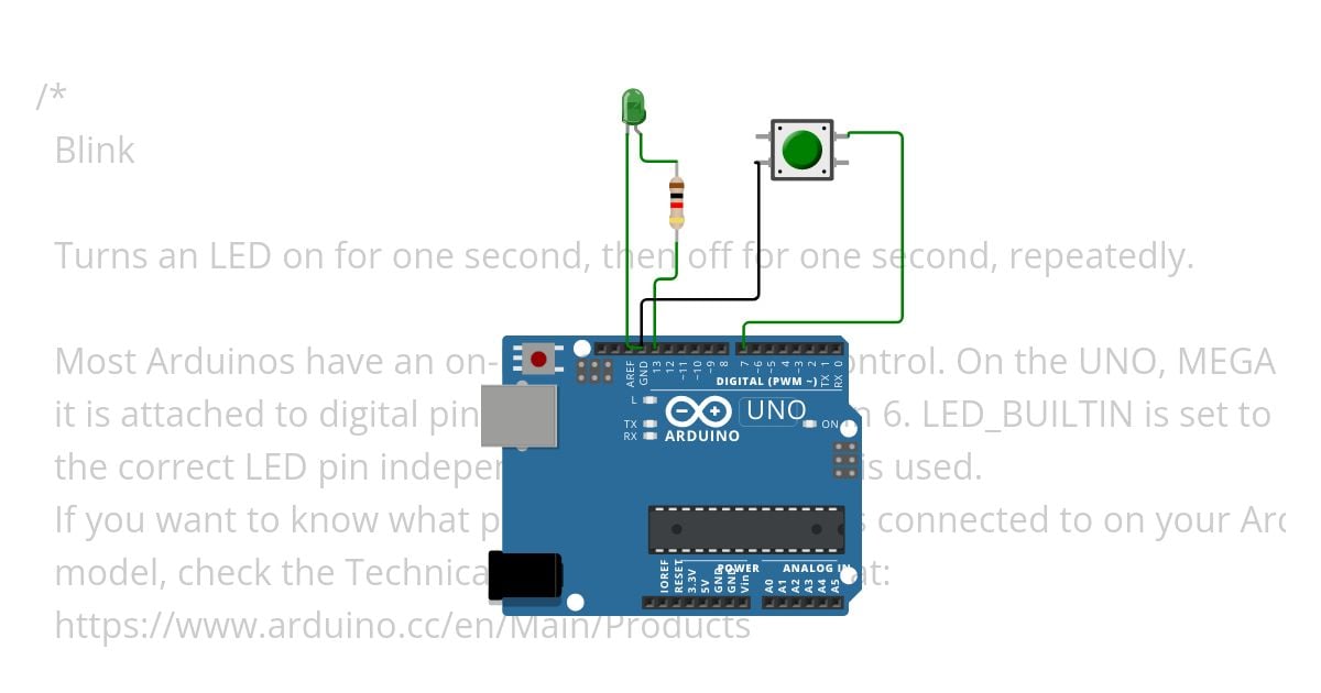 CCE_Wokwi_LED_Button_01 simulation