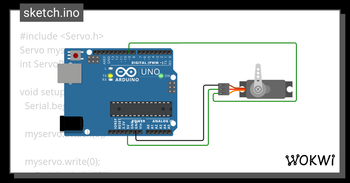 Prof 4 Servo Serial Wokwi Arduino And Esp32 Simulator Motor Web Server