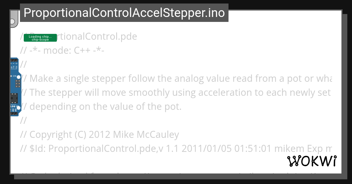 ProportionalControlAccelStepper.ino - Wokwi Arduino and ESP32 Simulator