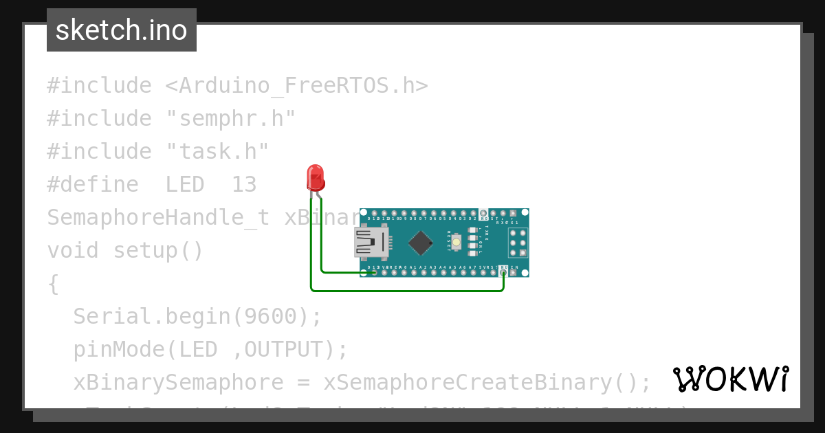Arduino nano ino wokwi esp32 stm32 arduino simulator