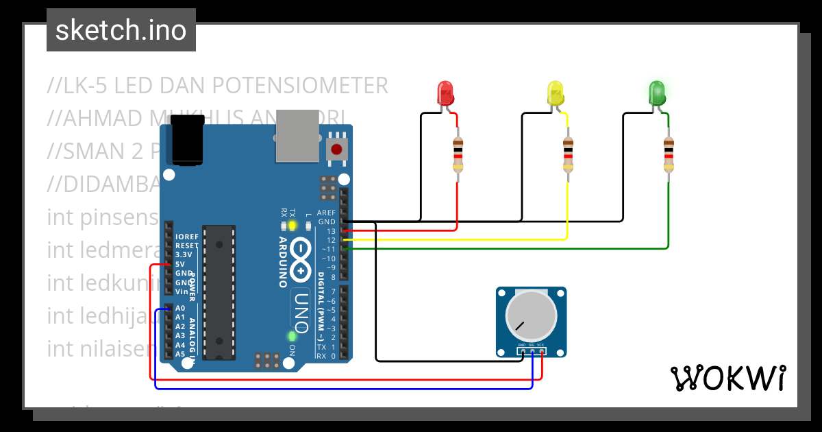 Analog Input Rgb Led Ino Wokwi Arduino And Esp Simulator Hot Sex Picture 5980