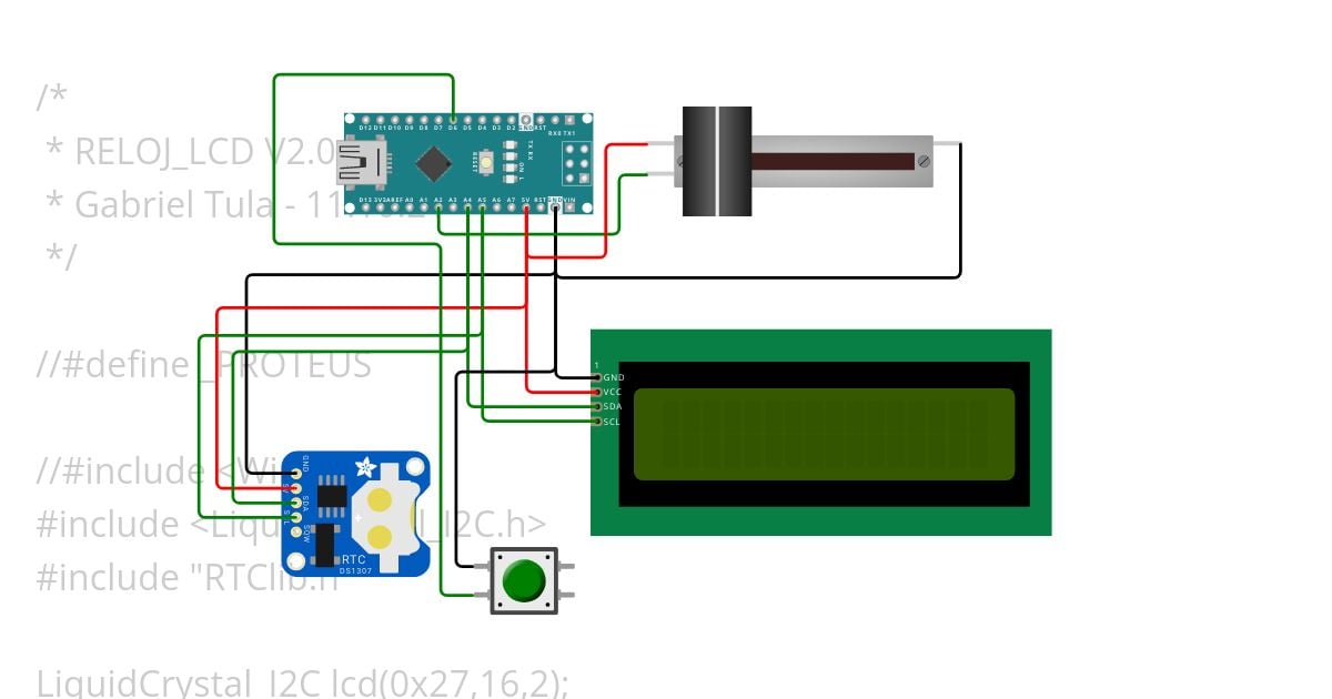 Reloj LCD V2 simulation