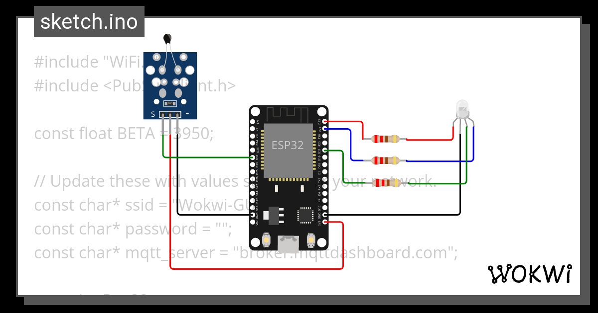 Solo Project Sender - Wokwi ESP32, STM32, Arduino Simulator