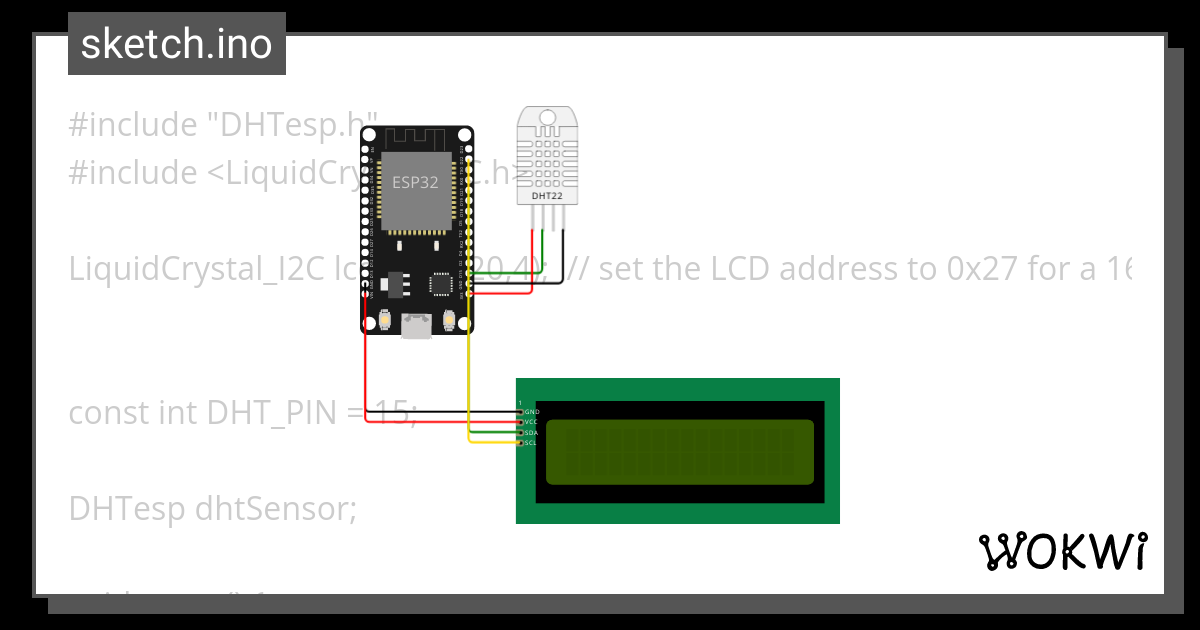 Dht22 Temperature Wokwi Arduino And Esp32 Simulator 8912