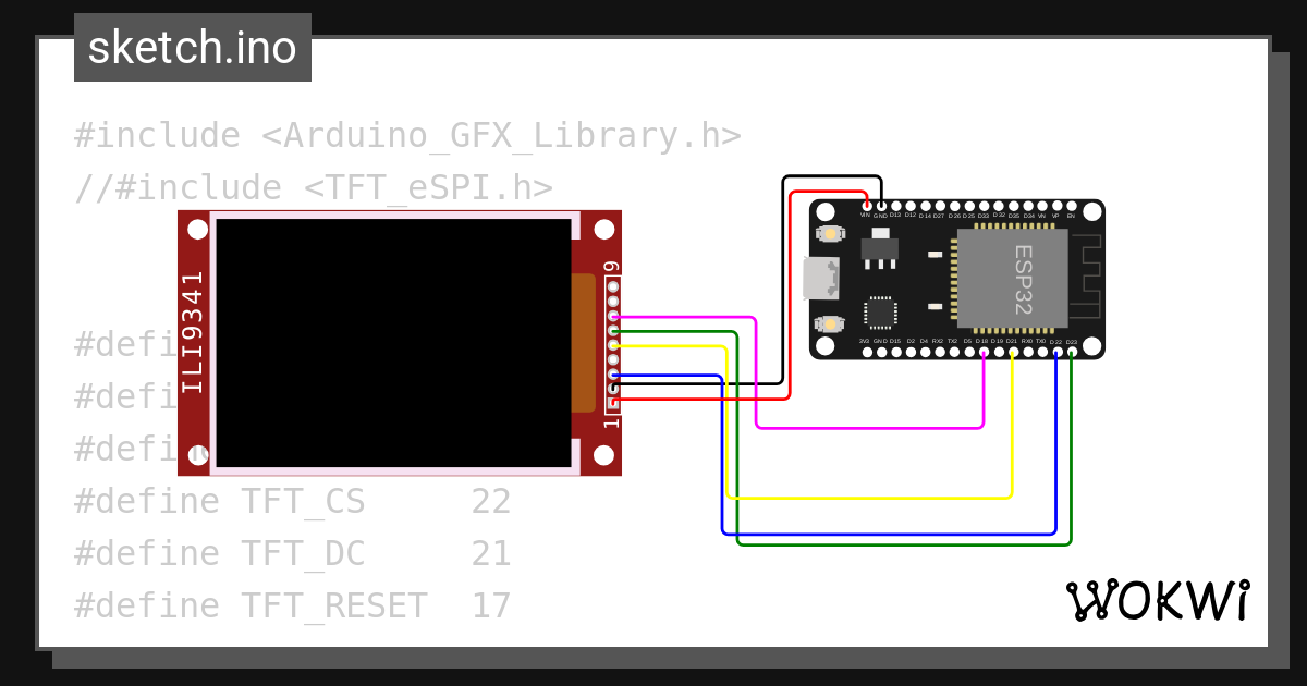 Sketch ino wokwi arduino and esp32 simulator