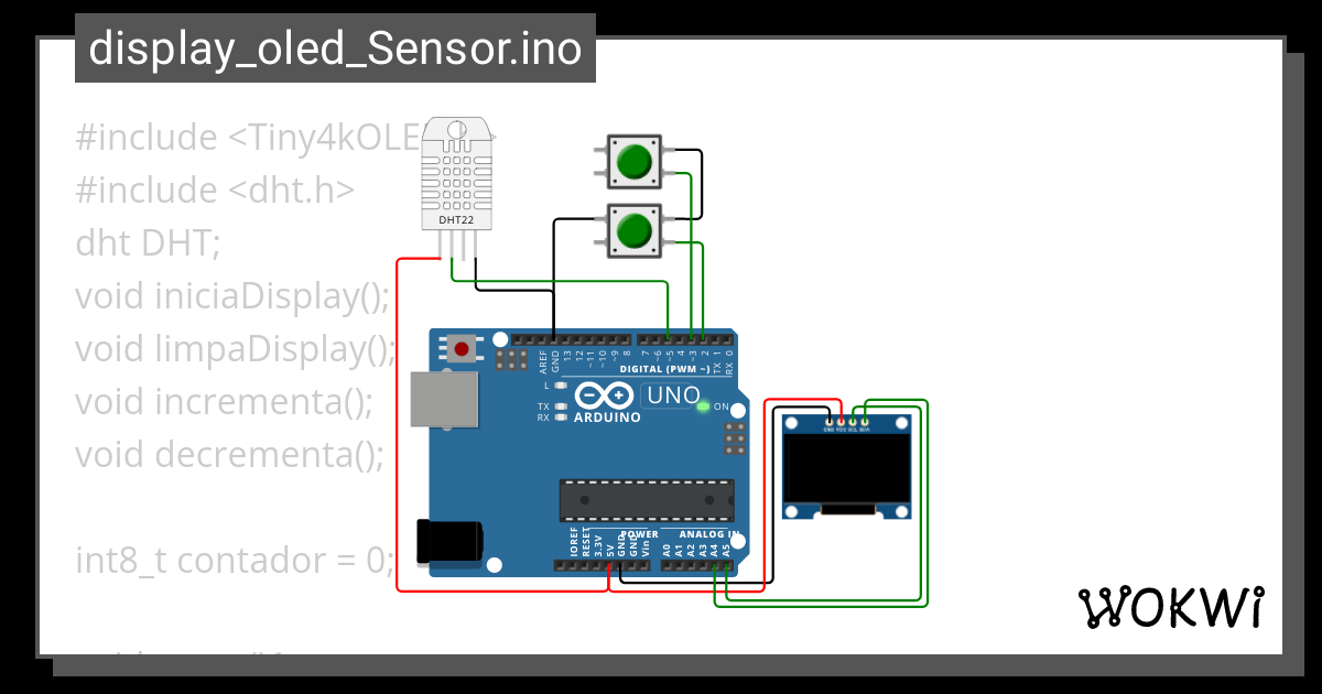 Display Oled Sensor Ino Wokwi Arduino And Esp Simulator My Xxx Hot Girl 7878