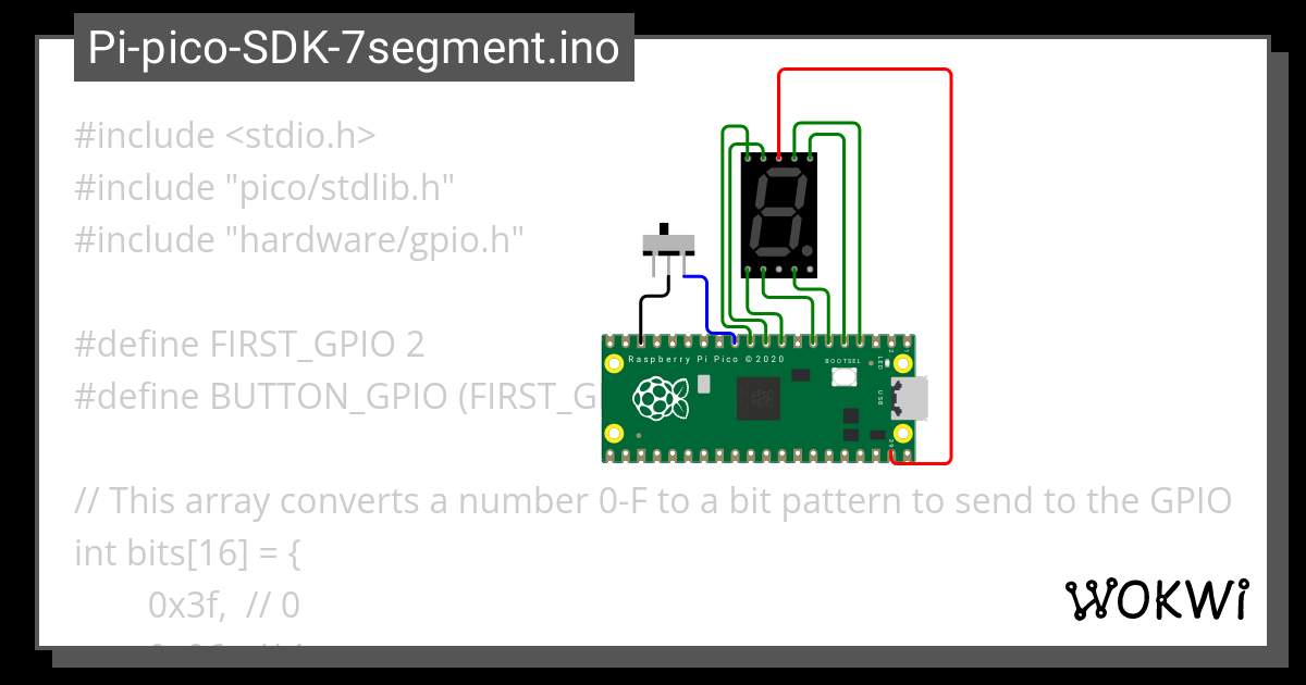 Pico Pio 7segment Ino Wokwi Esp32 Stm32 Arduino Simul 4676