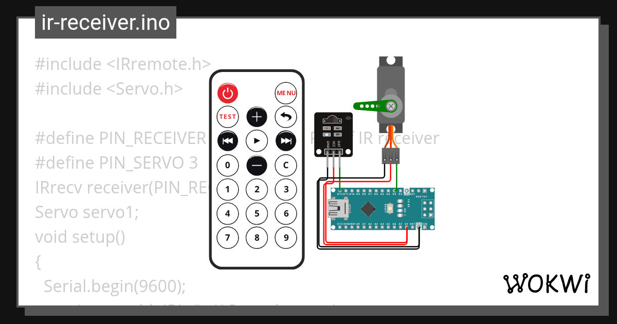 ir-receiver.ino - Wokwi Arduino and ESP32 Simulator