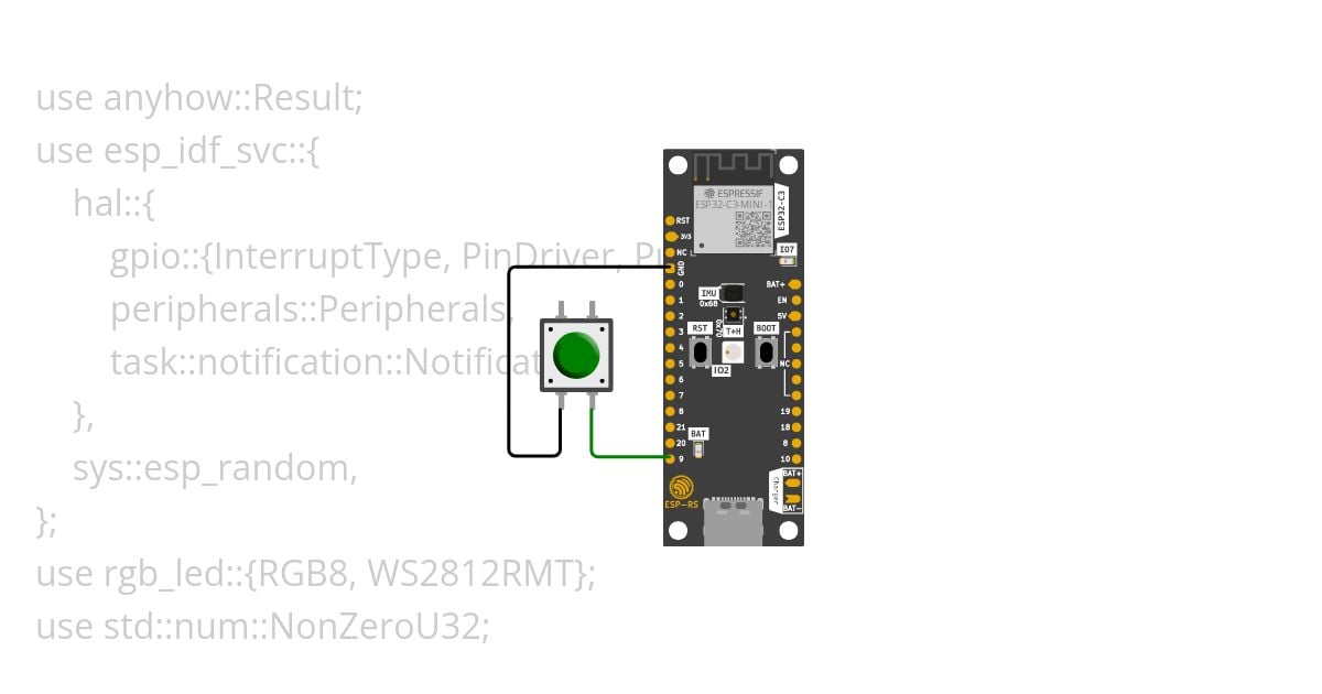 button-interrupt - Solution simulation