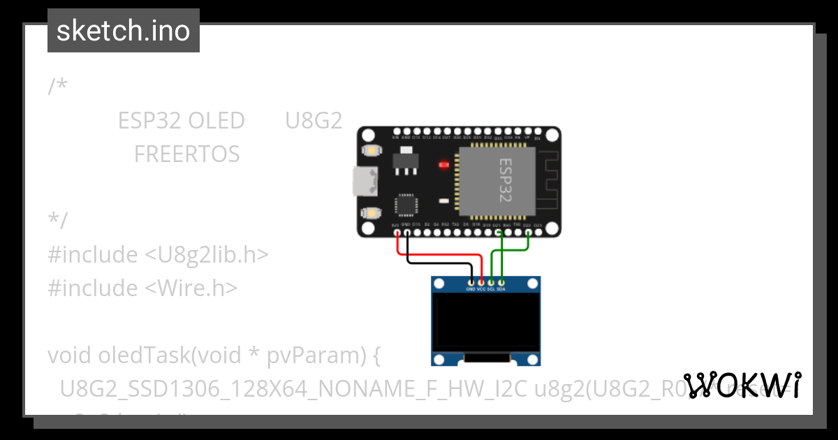 Freertos Básico Wokwi Esp32 Stm32 Arduino Simulator Vrogue 