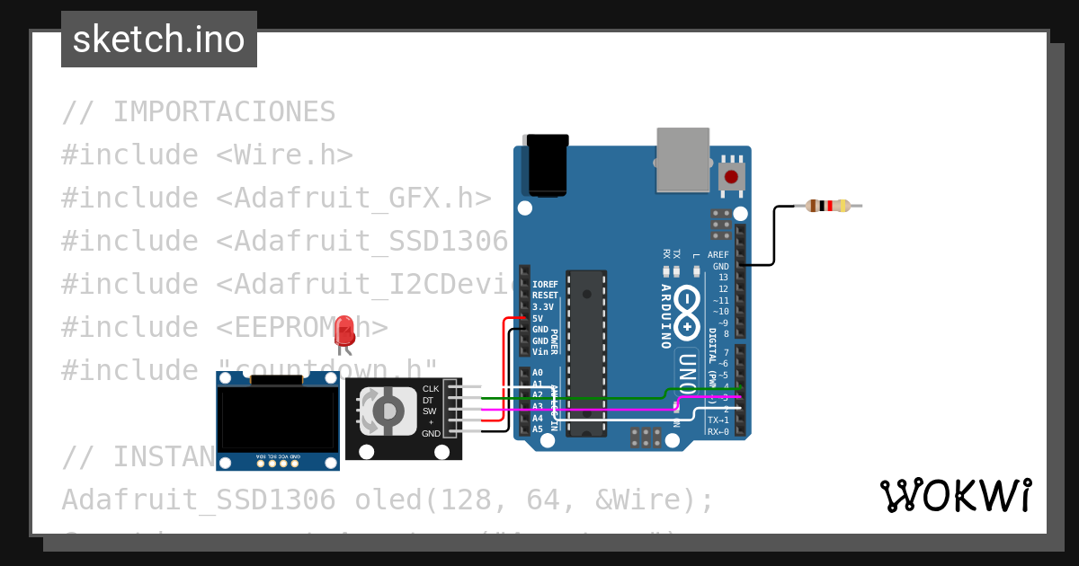 Valvula wokwi esp32 stm32 arduino simulator