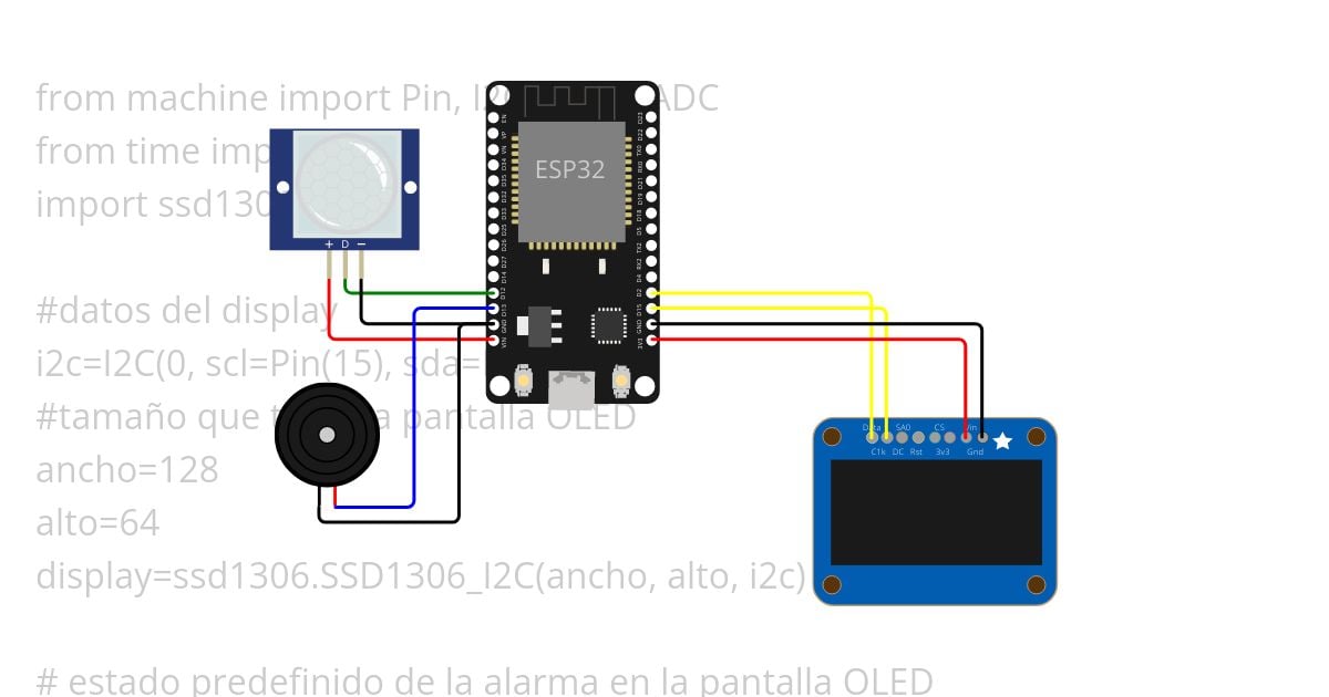 Sistema de alarma PARTE 3 simulation