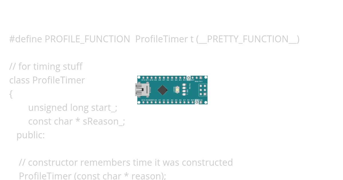 ProfileTimer.ino simulation