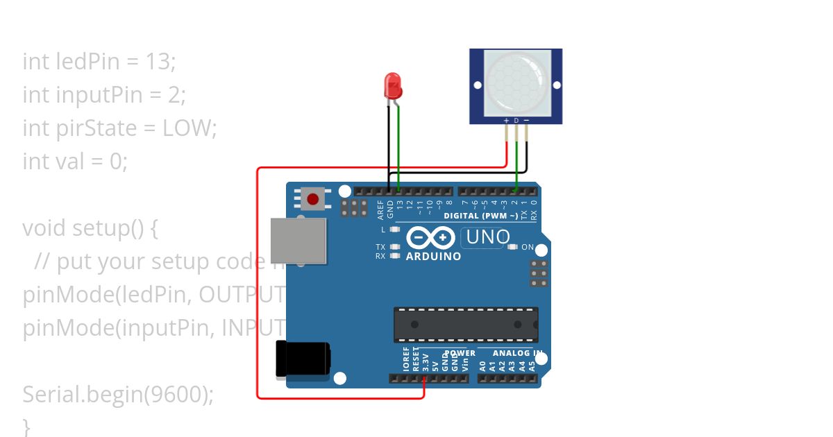 Sensor _PIR.ino simulation