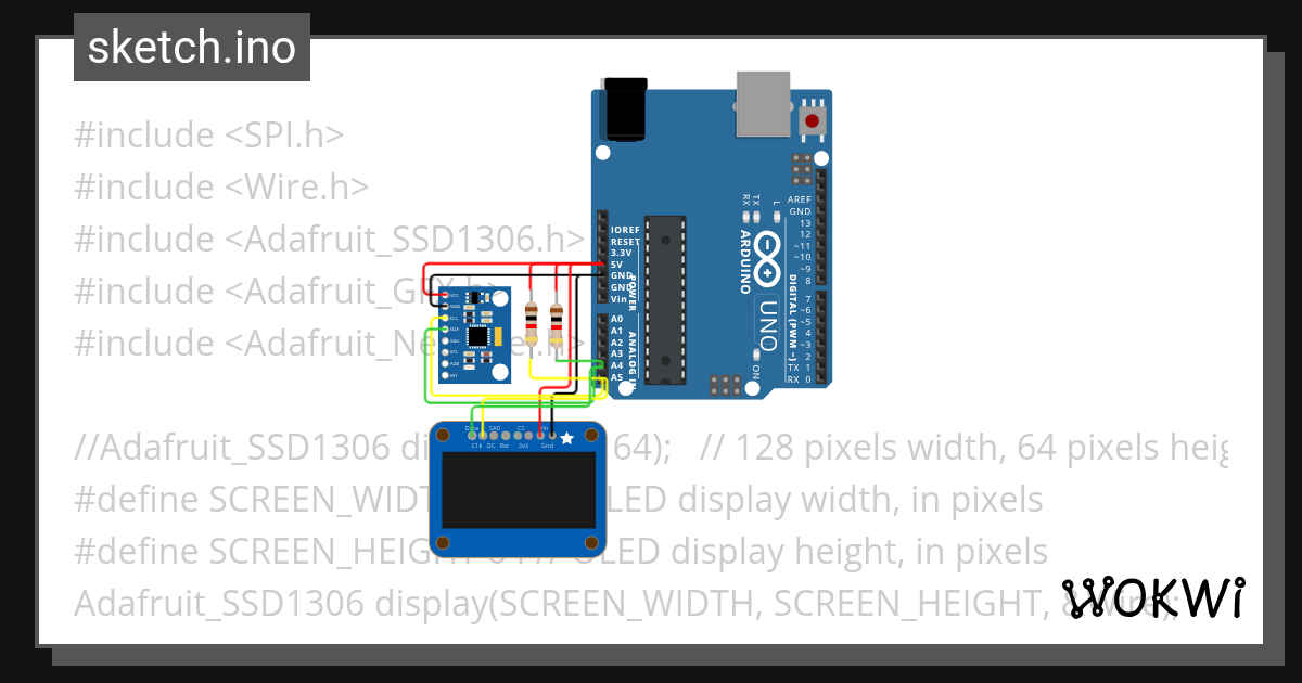 challenge logo sebelum gyroscope - Wokwi ESP32, STM32, Arduino Simulator