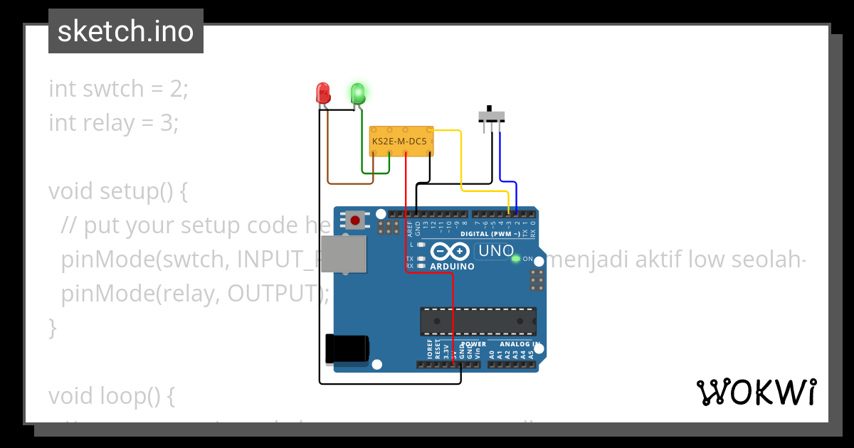 Switchrelay Wokwi Esp32 Stm32 Arduino Simulator 5909