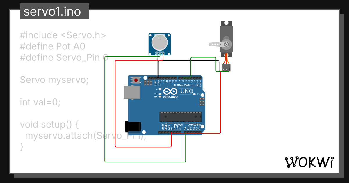 servo1.ino - Wokwi ESP32, STM32, Arduino Simulator