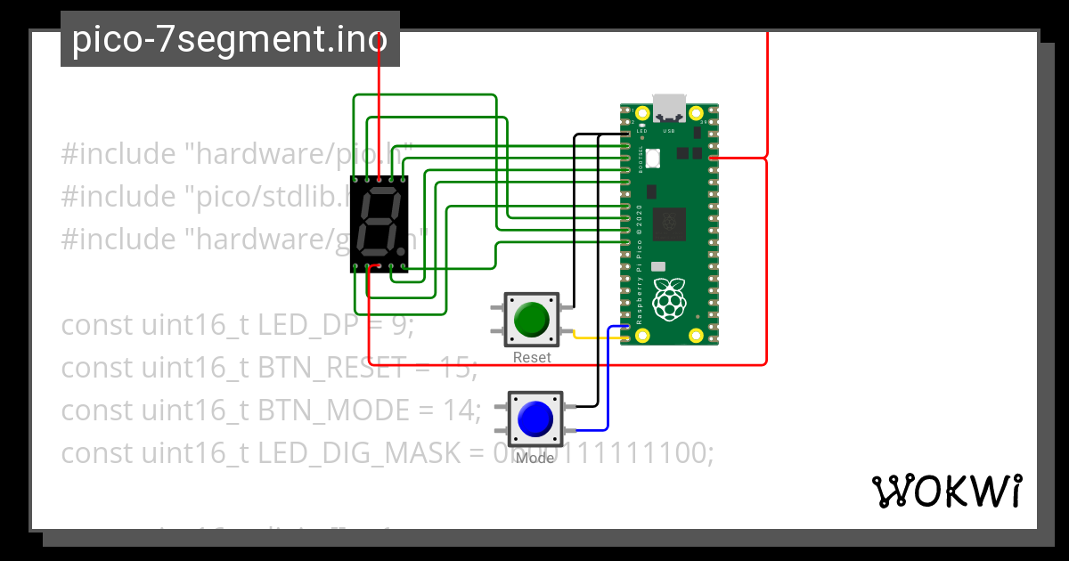 7segment Counter 02 Ino Wokwi Esp32 Stm32 Arduino Sim 6757