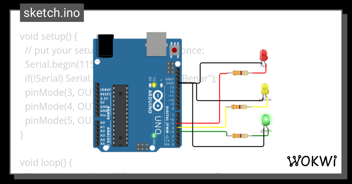 Traffic Lights Ino Wokwi Arduino And Esp32 Simulator 2874