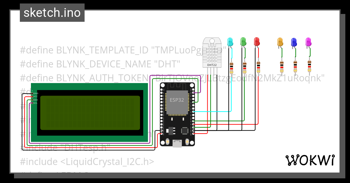 Blynk Dht Ino Wokwi Arduino And Esp32 Simulator 