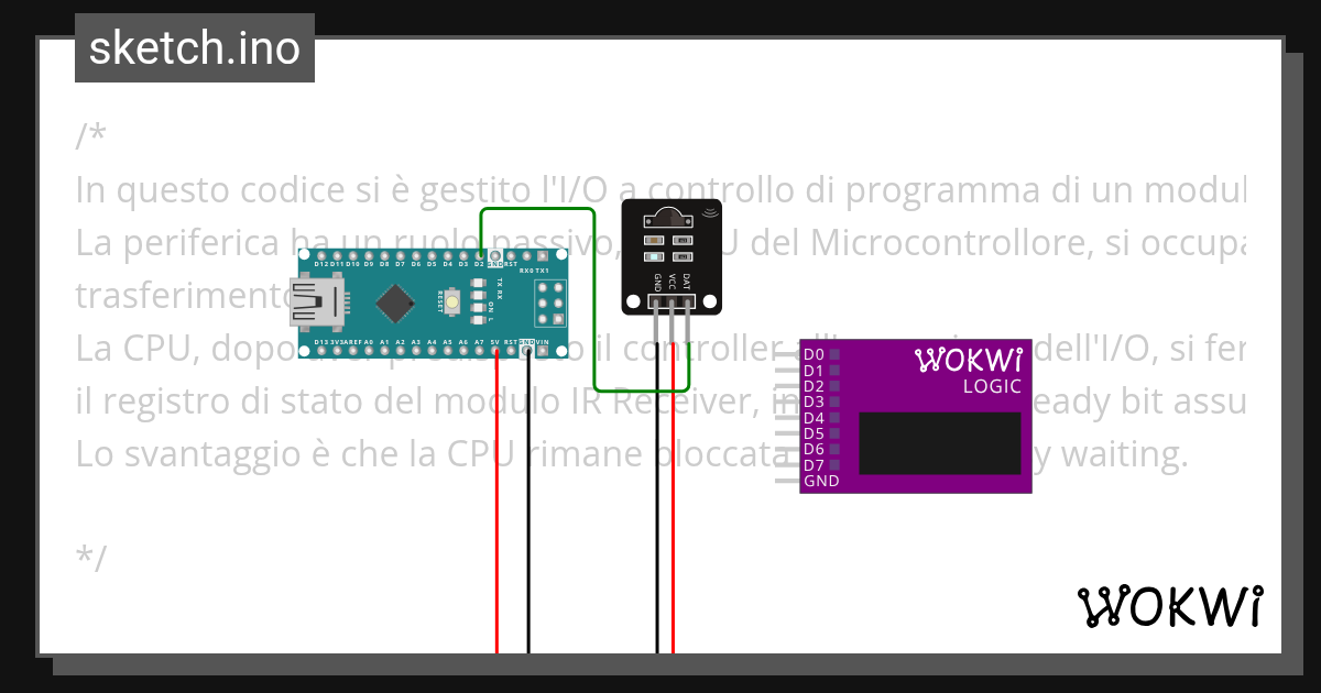 MyProject1 - Wokwi Arduino and ESP32 Simulator