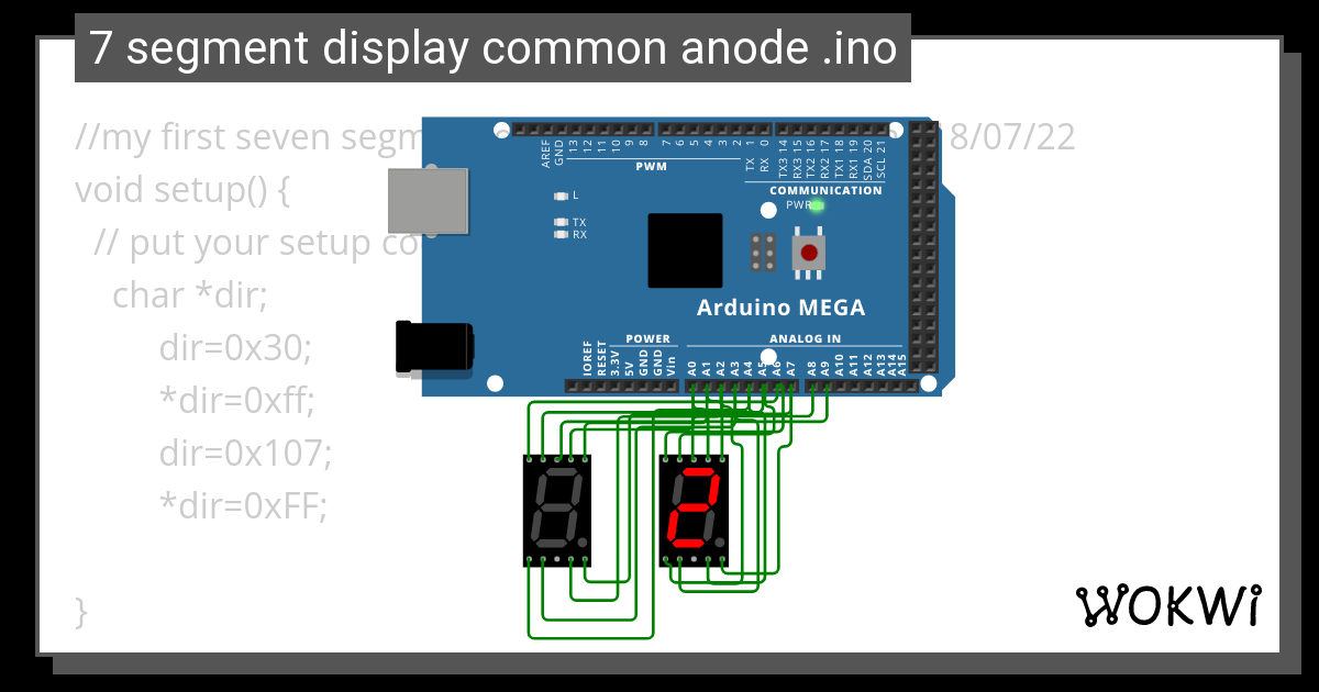 Seven Segment Adithya Ino Wokwi Esp32 Stm32 Arduino S 5701