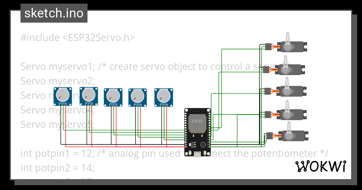 Prof Servo Serial Wokwi Arduino And Esp Simulator Tutorial De