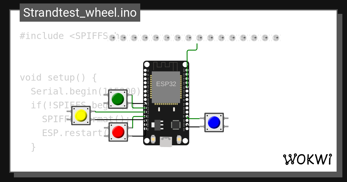 Strandtest wheel ino wokwi esp32 stm32 arduino simulator