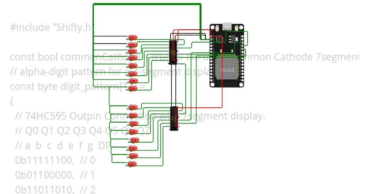 74HC595_Blink_LED.ino simulation
