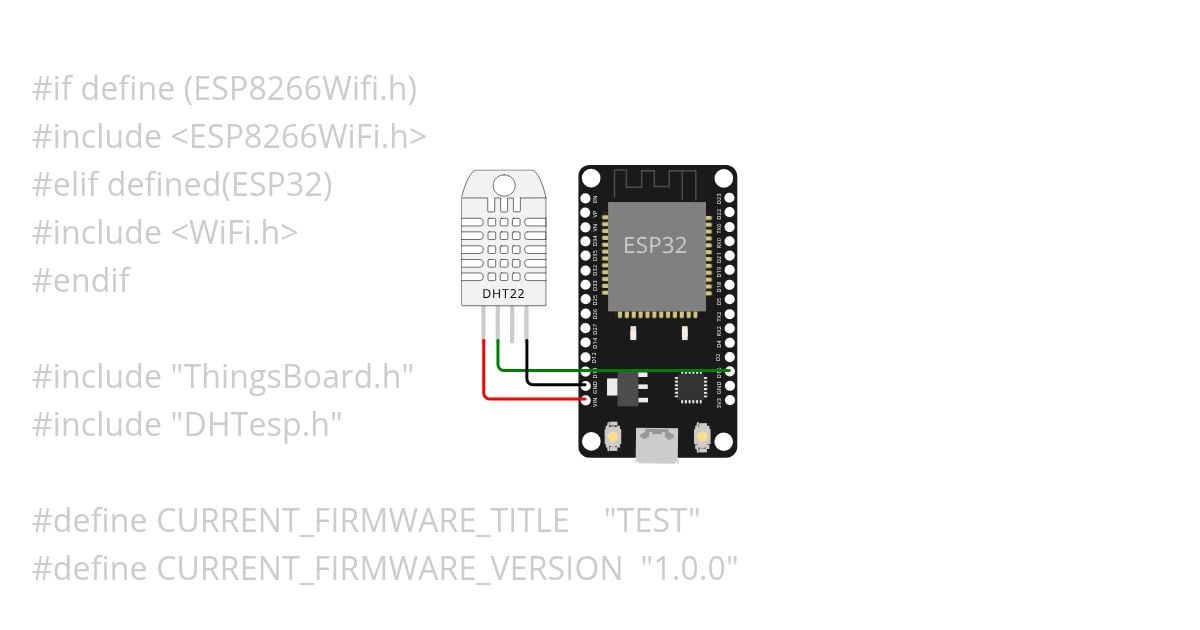 thingsboarddht22.ino simulation