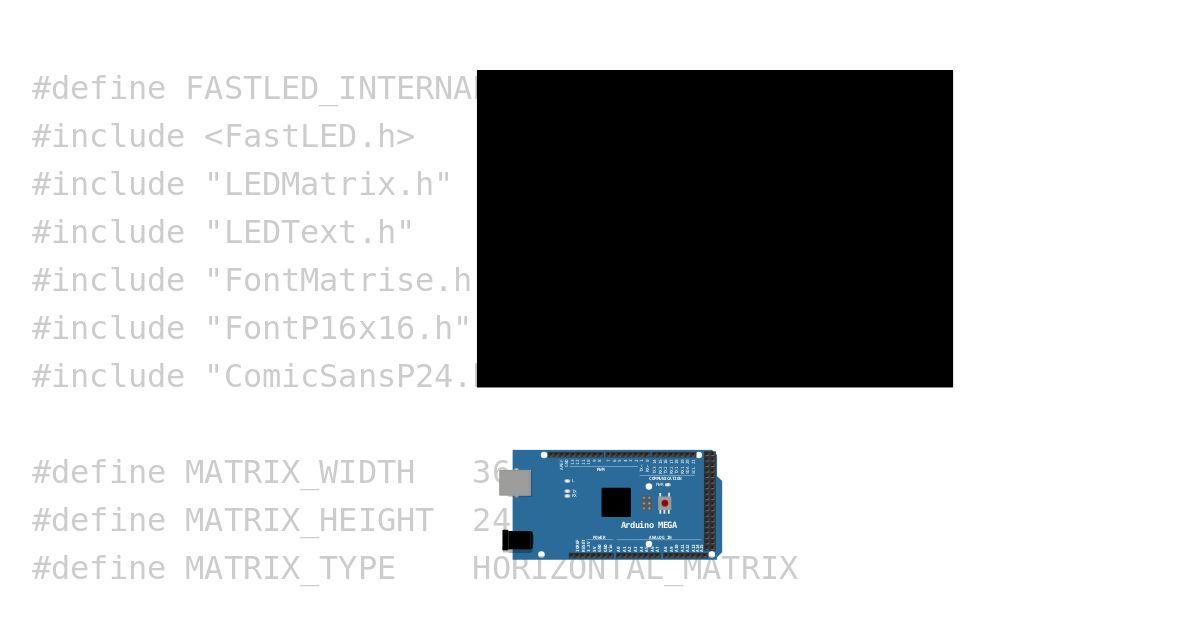 LEDtext_text_in_progmem.ino simulation