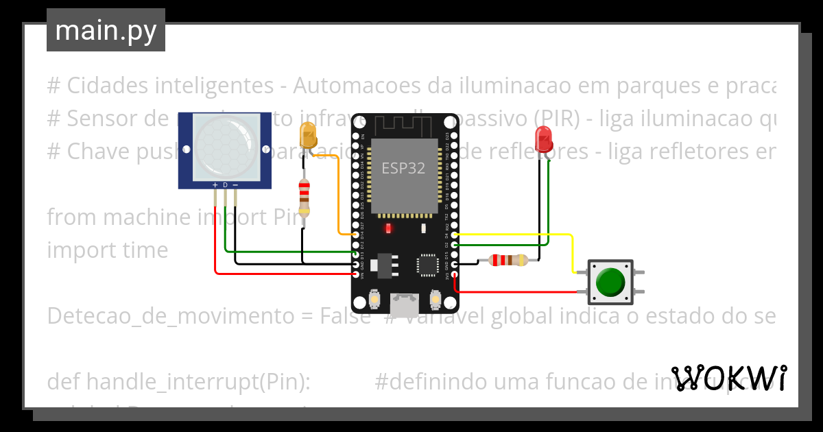 Automacao Da Iluminacao Christina Nowak Jul 2022 Wokwi Esp32 Stm32 Arduino Simulator 5853