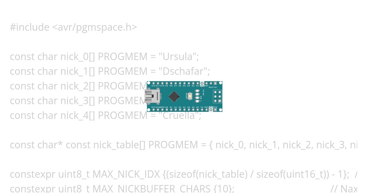 PROGMEM-Example.ino simulation