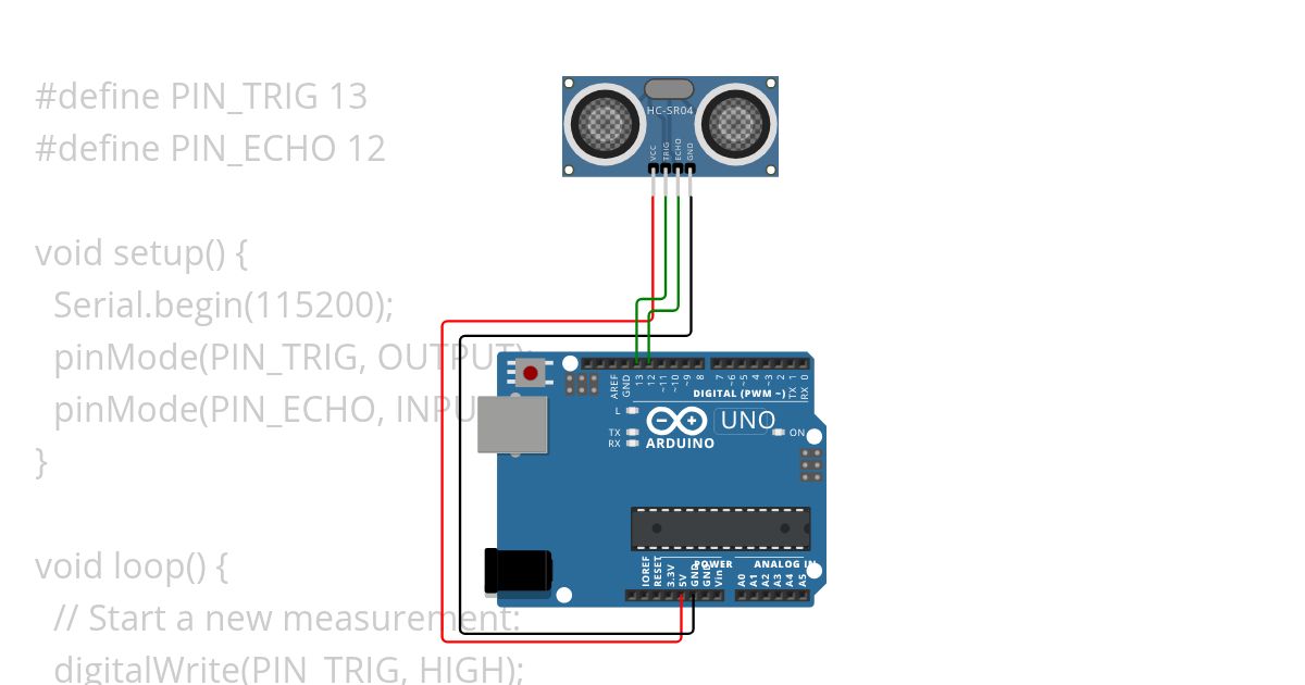UltraSonic.ino simulation