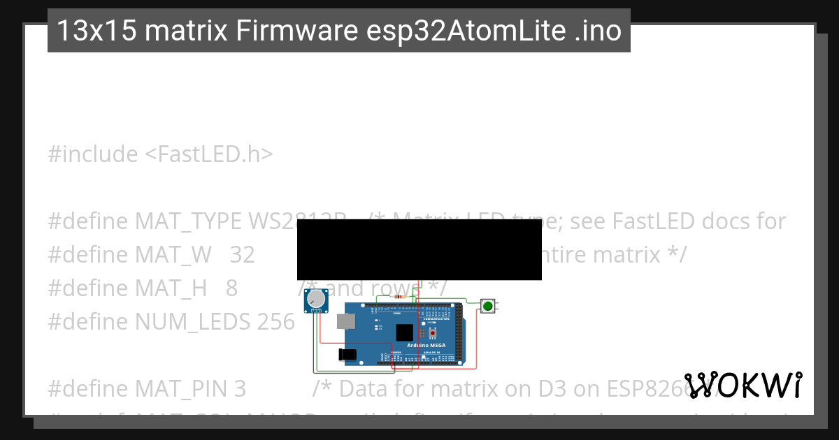 Logo with Lightning - Wokwi Arduino and ESP32 Simulator