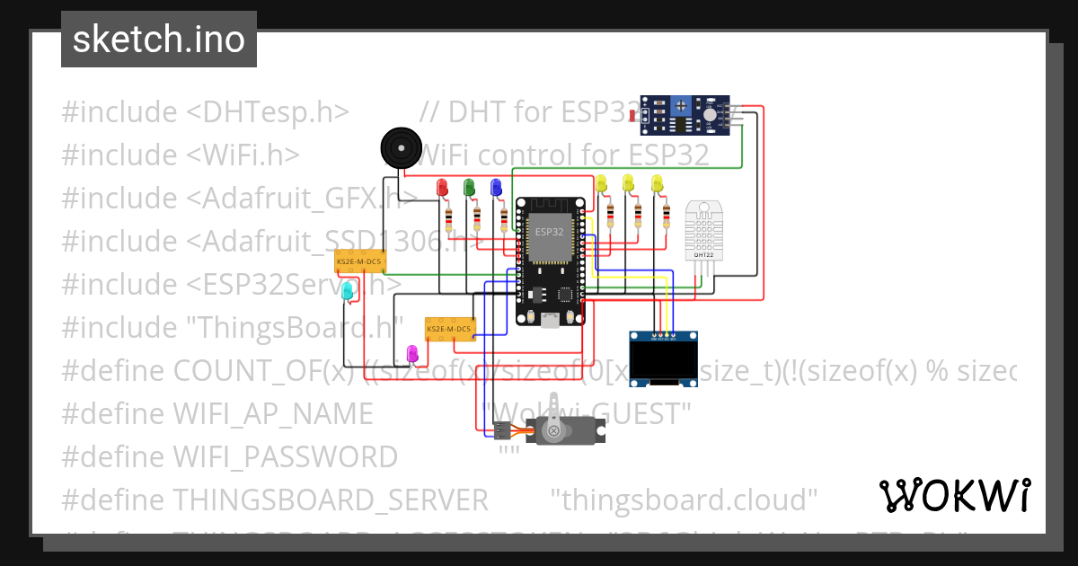 Wokwi - Online ESP32, STM32, Arduino Simulator