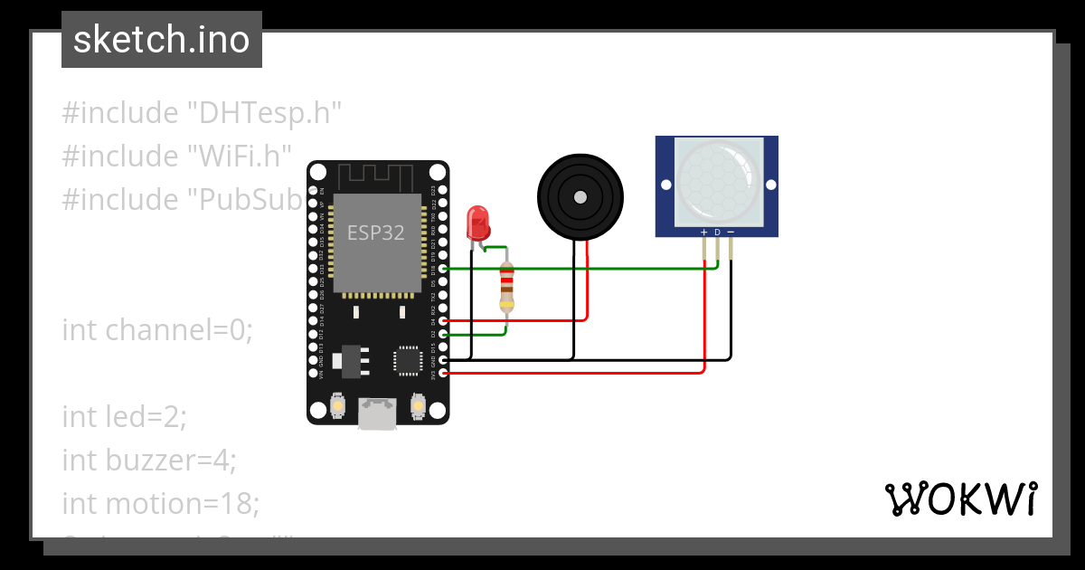 Mqtt - Wokwi ESP32, STM32, Arduino Simulator