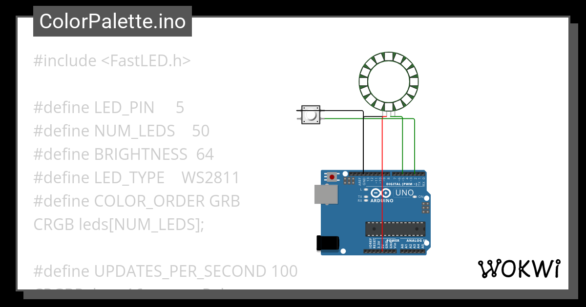 ColorPalette.ino - Wokwi ESP32, STM32, Arduino Simulator