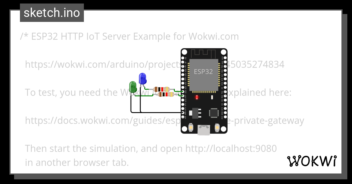 LABEXP11 (Group 9) - ESP32 Setting Up Web Server - Wokwi ESP32, STM32 ...