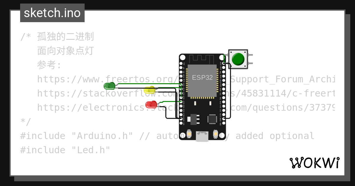Sketch ino wokwi esp32 stm32 arduino simulator