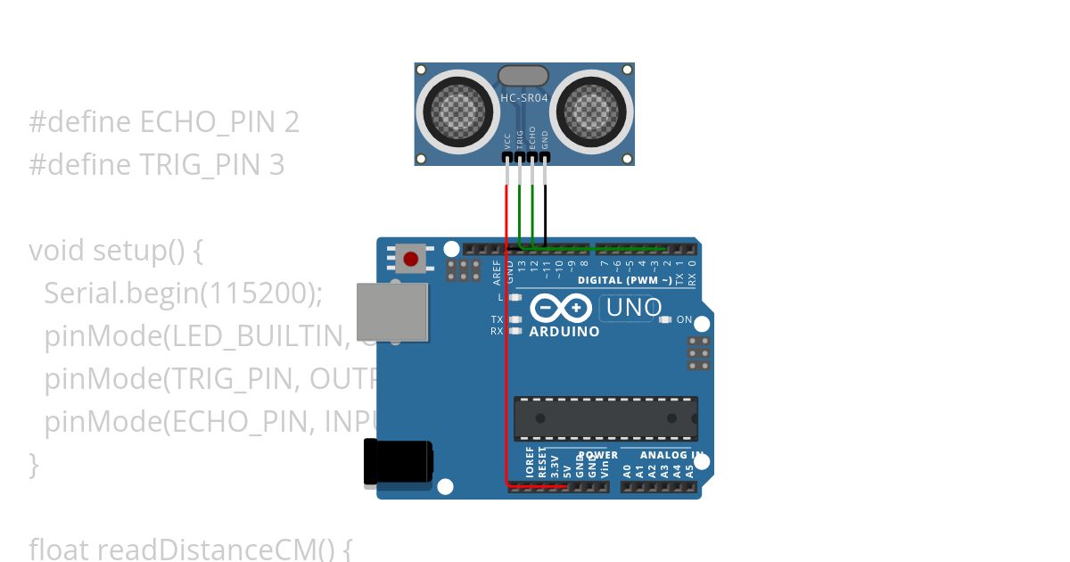 sensor ultrasonic simulation