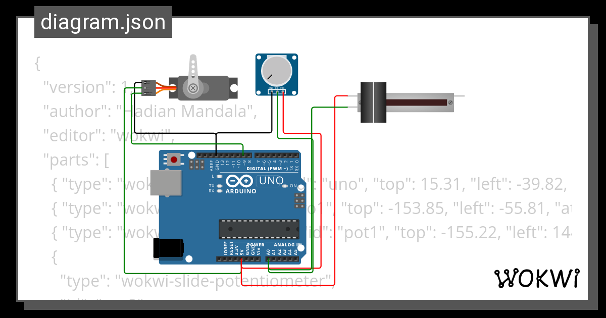 Servo.ino - Wokwi Esp32, Stm32, Arduino Simulator